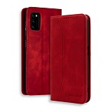 Bodycell Book Case Pu Leather Samsung A41 Red