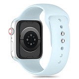 TECH-PROTECT REPLACMENT BAND SILICONE FOR APPLE WATCH 4 / 5 / 6 / 7 / 8 / 9 (38 / 40 / 41 MM) sky