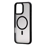 Θήκη TPU & PC inos Apple iPhone 16 Pro MagFlame Μαύρο