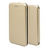 Θήκη Flip Book inos Samsung G990B Galaxy S21 FE 5G Curved M-Folio Χρυσό
