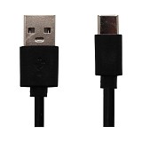 Καλώδιο Σύνδεσης USB 2.0 USB A σε USB C 0.3m Μαύρο (Ασυσκεύαστο)