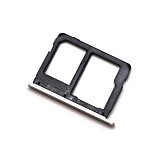 Βάση Κάρτας Sim & SD Samsung A315G Galaxy A31 Ασημί (Original)
