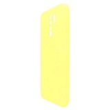 Θήκη Liquid Silicon inos Xiaomi Redmi 9 L-Cover Κίτρινο
