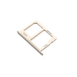 Βάση Κάρτας Sim & SD Samsung A605F Galaxy A6 Plus (2018) Χρυσό (Original)
