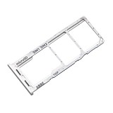 Βάση Κάρτας Sim & SD Samsung A225F Galaxy A22 4G Λευκό (Original)