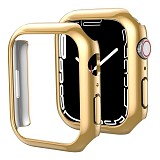 Θήκη PC Ahastyle WG59-D Apple Watch 7 / 8 / 9 45mm Επιμεταλλωμένο Ματ Χρυσό (2 τεμ.)