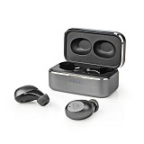 Bluetooth ακουστικά handsfree με θήκη φόρτισης, σε γκρι χρώμα NEDIS HPBT5056GY