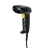 Ενσύρματος σαρωτής barcode CMOS με σύνδεση USB, σε μαύρο χρώμα NEDIS BSCN2D100BK