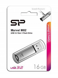 SILICON POWER USB Flash Drive Marvel M02, 16GB, USB 3.2,  SP016GBUF3M02V1S