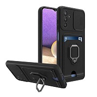 Bodycell Multifunction Case Με Κορδονι Samsung A16 Black
