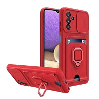 Bodycell Multifunction Case Με Κορδονι Samsung A26 Red