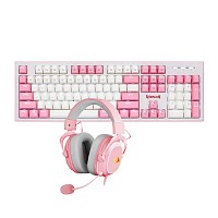 Gaming  - Redragon KH1 Pink 2in1 Combo