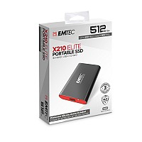 EMTEC SSD 3.2 GEN 2 X210 512GB PORTABLE