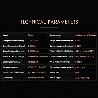 TESTER TYPE C CHARGING FOR VOLT / AMPER / POWER