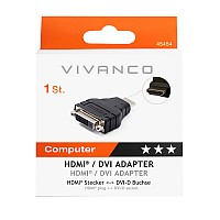 VIVANCO ADAPTER HDMI PLUG TO DVI-D SOCKET
