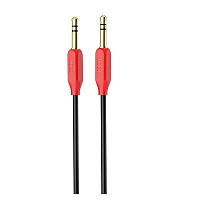 HOCO - UPA11 AUX AUDIO CABLE 3,5mm RED BLACK