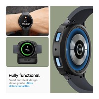 Θήκη Soft TPU Spigen Liquid Air Samsung Galaxy Watch 6 44mm Μαύρο