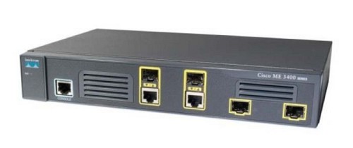 SWITCH CISCO ME-3400EG-2CS-A 2-Ports Gigabit (4) 1G SFP SFP+ without/ Rkmnts