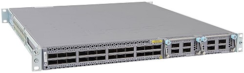 SWITCH JUNIPER QFX5100-24Q-AFO 24-Ports 40G QSFP /w EX4600-EM-8F, 2x PSU 650W (JPSU-650W-AC-AFO) without/ Rkmnts