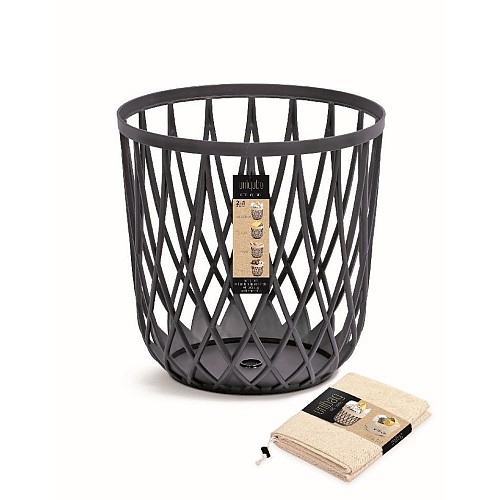 Prosperplast Uniqubo Multipurpuse Basket 390mm Grey (IKUB35W-S433) (PSPIKUB35W-S433)