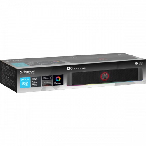 DEFENDER SOUNDBAR Z10 SPEAKER 6W black