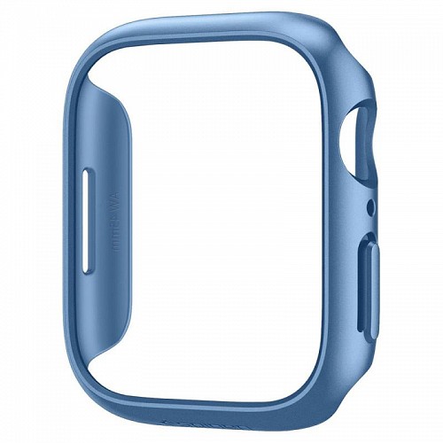 Θήκη PC Spigen Thin Fit Apple Watch 7/ 8/ 9  45mm Μπλε