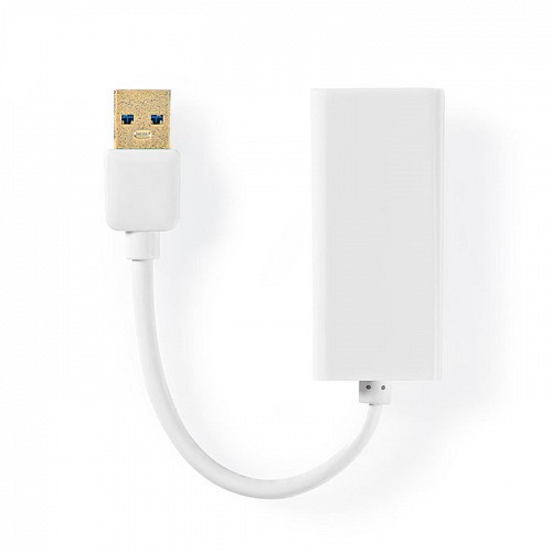  USB 3.0, USB A . - RJ45 .,    0,20m   blister NEDIS CCGB61950WT02