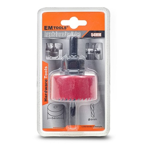 Ποτηροτρύπανο 6mm 54mm 1219.138