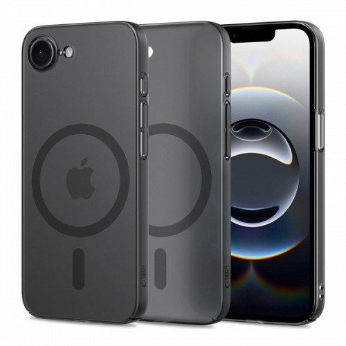 TECH-PROTECT MAGSLIM CASE IPHONE 16E matte black backcover