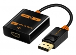 CABLETIME αντάπτορας DisplayPort σε HDMI CT-01G, Active, 4K/30Hz, μαύρος 5210131038994