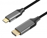 POWERTECH  USB-C  HDMI PTH-074, 8K, 1.8m,  PTH-074