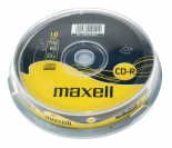 MAXELL CD-R 624027.40.TE, 700ΜΒ, 80min, 52x speed, cake box 10τμχ 624027.40.TE