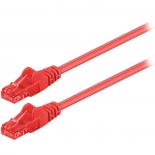 Καλώδιο δικτύου CAT 6, U/UTP, 1.00m σε κόκκινο χρώμα GOOBAY 68441