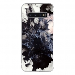 Silicon Marble Case Samsung S10 SM8 White/Black