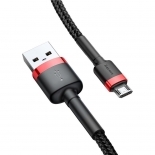Baseus Cafule Braided USB 2.0 to micro USB Cable  3m (CAMKLF-H91) (BASCAMKLF-H91)