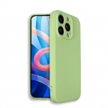 Bodycell Square Liquid Silicon Case iPhone 14 Pro  Light Green
