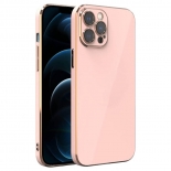 Bodycell Gold Plated Silicon iPhone 13 Pro Max Pink