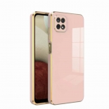 Bodycell Gold Plated Silicon Samsung A22 5G Pink