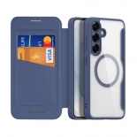 Θήκη Flip Dux Ducis Skin X Pro Wallet με Μαγνητικό Stand Samsung S931B Galaxy S25 5G Μπλε