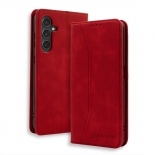 Bodycell Book Case Pu Leather Samsung S25 Plus 5G Red
