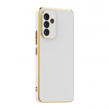 Bodycell Gold Plated Silicon Samsung S24 FE White