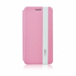 Samsung Galaxy S6 Mofi Leather Case pink