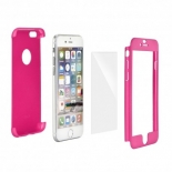 Samsung Galaxy S8 Plus 360Full Body Case+Tempered Glass Pink