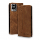 Bodycell Book Case Pu Leather Realme 8i Brown