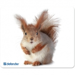 DEFENDER MOUSEPAD SILK 230X190X1.6mm (SQUIRREL)