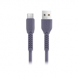 MAXLIFE USB TO MICRO USB DATA CABLE 1m 3A purple