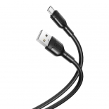 XO - cable NB212 USB - microUSB 1m 2,1A black