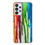 Θήκη TPU inos Samsung A536B Galaxy A53 5G Art Theme Vertical Watercolor