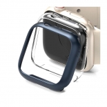 Θήκη PC Ringke Slim Apple Watch 7/ 8 41mm Διάφανο & Μπλε (2 τεμ)