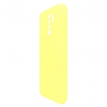 Θήκη Liquid Silicon inos Xiaomi Redmi 9 L-Cover Κίτρινο